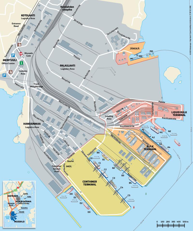 Mussalon satamanosakartta 2025 jpg