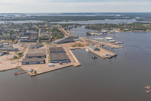 Ilmakuva Kantasatamasta 
