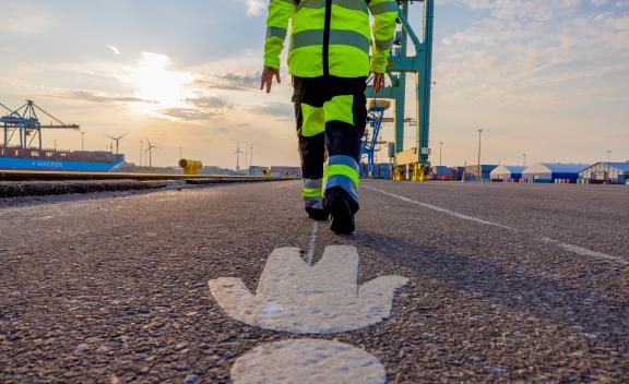 Port of HaminaKotka safety walking